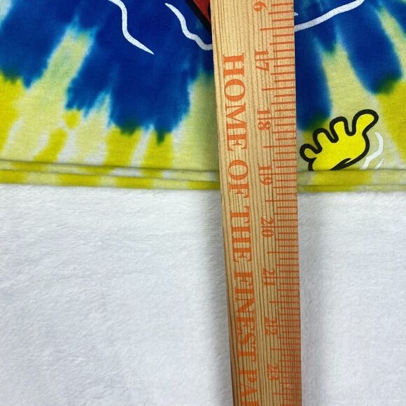 Nickelodeon SpongeBob SquarePants Crop Top Womens Extra Large Yellow Blue Casual - Picture 7 of 8